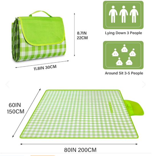 Manta Picnic Portátil Impermeable