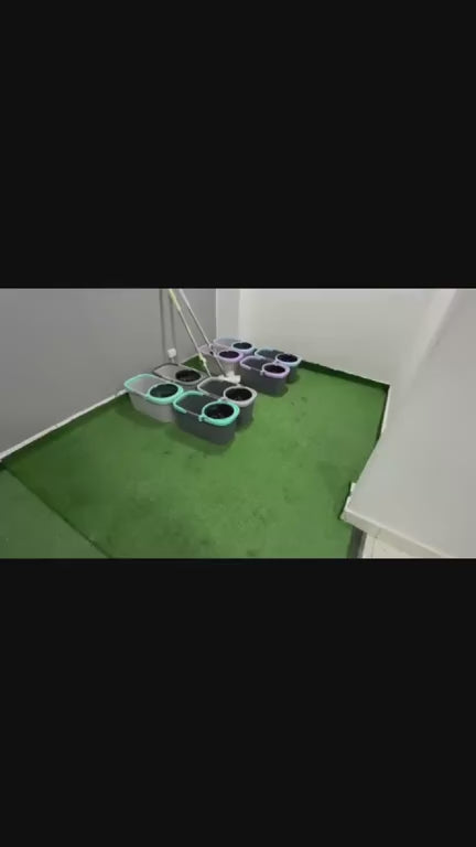 Trapeador Giratorio 360° con Balde y Mopa de Repuesto