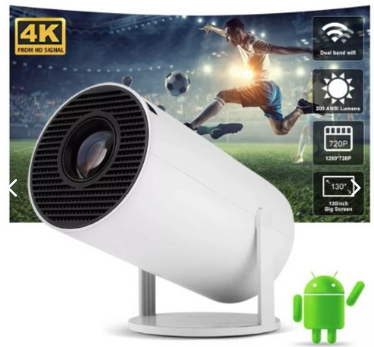 Proyector HY320 – ¡Convierte cualquier espacio en tu cine personal!